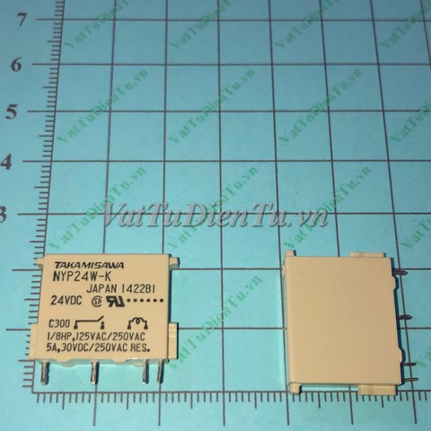 NYP24W-K NY24W-K Rơ le PLC 4 chân 5A 24VDC TAKAMISAWA; Mã: NYP24W-K; Hãng sản xuất: TAKAMISAW