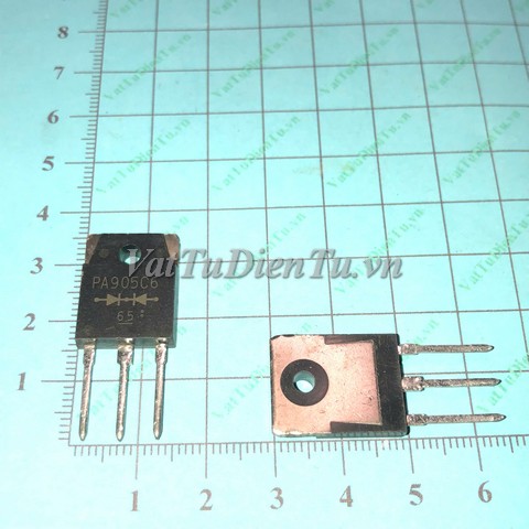 PA905C6 TO247 Diode xung 20A 600V (HTM); Mã: PA905C6; Kiểu chân: cắm TO-247; Xuất xứ: Hàng tháo máy