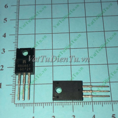 RB085T-60 RB085T TO220F Diode Schottky (HTM); Mã: RB085T-60; Kiểu chân: cắm TO-220F; Hàng tháo máy