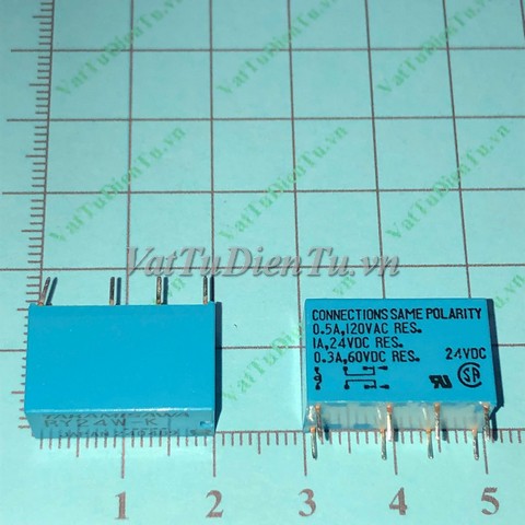 RY24W-K Relay 24VDC 8 chân 1A 250VAC TAKAMISAWA; Mã: RY24W-K; Kiểu chân: cắm đế hàn mạch; Keywords: Relay 24VDC 8 chân, relay 8 chân 24VDC, rơ le 24VDC 8 chân, rơ le 8 chân 24VDC