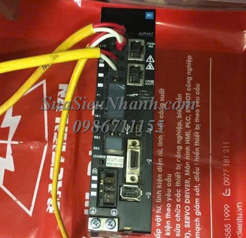 Sửa AC SERVO DRIVER Fuji 400W ALPHA7 RYT401F7-VCS2 15GB Lỗi nhảy át, chập cháy bên trong Sửa chữa AC SERVO DRIVER Fuji 400W ALPHA7 Model: RYT401F7-VCS2 Serial: 15GB Lỗi nhảy át, chập cháy bên trong Phụ kiện kèm theo: AC SERVO MOTOR Fuji 400W Model: GYB401D7-RC2-B Serial: 0161