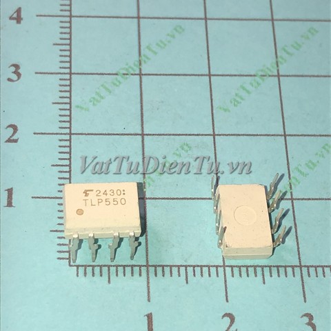 TLP550 DIP8 Photo-Transistor optocouplers; Mã: TLP550; Kiểu chân: cắm DIP-8; Hãng sx: TOSHIBA; Dùng cho: Vật tư biến tần