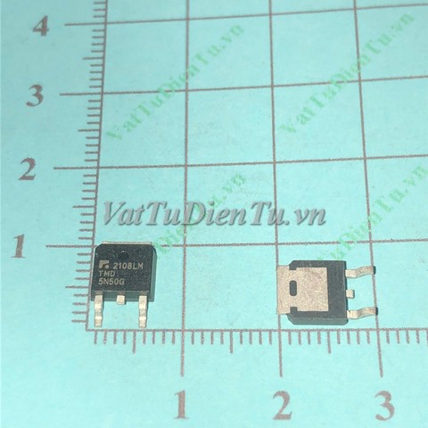 TMD5N50G TMD5N50 5N50G TO252 Mosfet 5A 550V; Mã: TMD5N50G; Kiểu chân: dán 3 chân TO-252