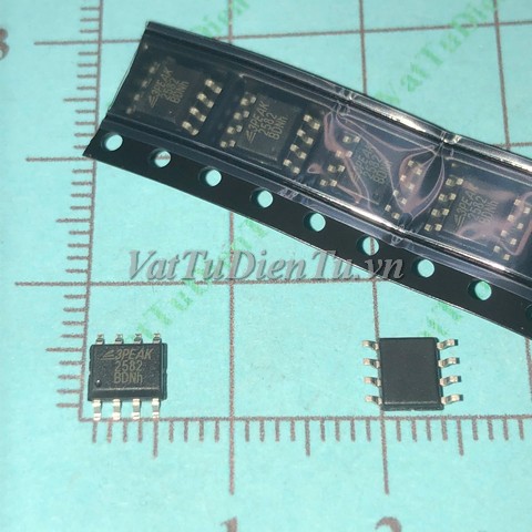 TP2582-SR 2582 SOP8 IC khuếch đại thuật toán Op-Amp; Mã: TP2582-SR; Kiểu chân: dán SOP-8; Xuất xứ: Hàng mới