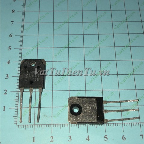 B1558 2SB1558 TO3P PNP Transistor (TM); Mã: B1558; Kiểu chân: cắm 3 chân TO-3P; Xuất xứ: Hàng tháo máy; Cặp: 2SB1558 2SD2387; Thương hiệu: TOSHIBA
