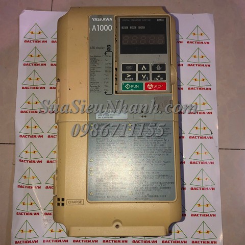 CIMR-AB4A0023FBA Biến tần Yaskawa 11kW/7.5kW A1000; Mã: CIMR-AB4A0023FBA; Xuất xứ: Hàng tháo máy