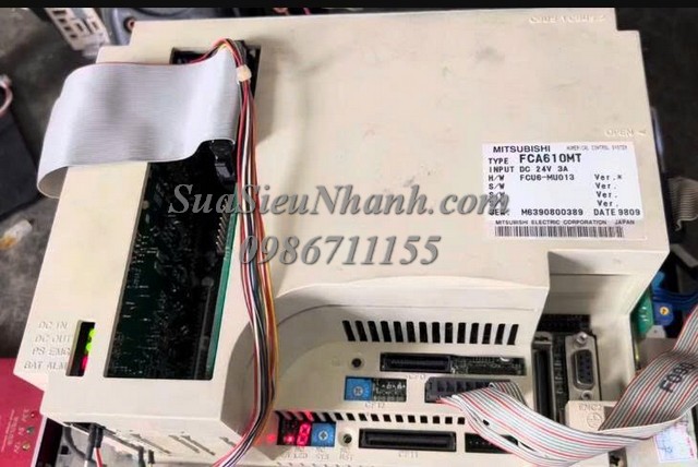 Sửa Màn hình cảm ứng HMI MITSUBISHI FCA610MT 0389 Lỗi mất hiển thị Sửa chữa Màn hình cảm ứng HMI MITSUBISHI Model: FCA610MT Serial: 0389 Lỗi mất hiển thị