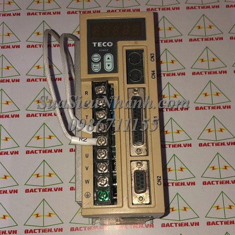 JSDEP-15A AC SERVO DRIVER 400W TECO; Mã: JSDEP-15A; Xuất xứ: Hàng tháo máy