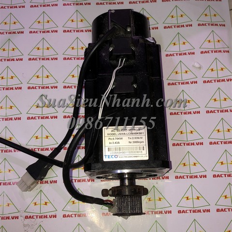 JSMA-LC08ABKB01 Động cơ có phanh TECO; Mã: JSMA-LC08ABKB01; Xuất xứ: Hàng tháo máy