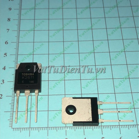 2SK2611 K2611 TO3P N MOSFET 9A 900V Chính hãng; Mã: K2611; Kiểu chân: cắm TO-3P; Thương hiệu: TOSHIBA; Xuất xứ: Hàng chính hãng