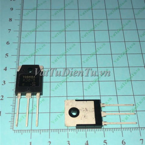 2SK3878 K3878 TO3P N MOSFET 9A 900V (NK); Mã: K3878; Kiểu chân: 3 chân cắm TO-3P; Thương hiệu: TOSHIBA; Xuất xứ: Chính hãng