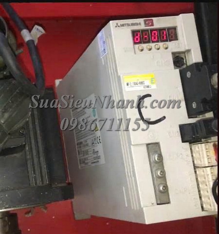 Sửa SERVO DRIVER MITSUBISHI 1kW MR-E-100AG-KH003 3008 Lỗi AL58 Sửa chữa SERVO DRIVER MITSUBISHI 1kW Model: MR-E-100AG-KH003 Serial: 3008 Lỗi AL58