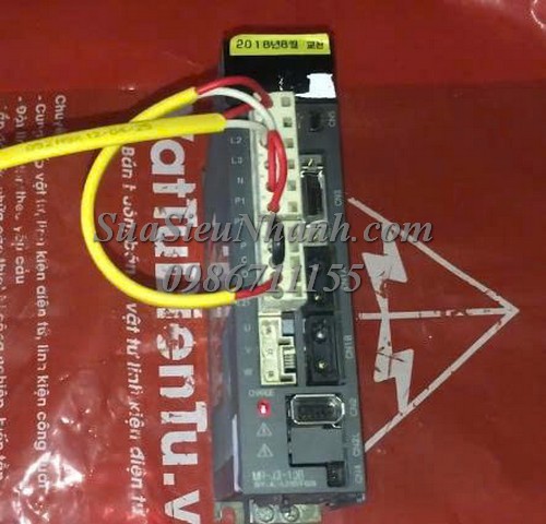 Sửa SERVO DRIVER MITSUBISHI 100W MR-J3-10B F026 Lỗi không lên nguồn Sửa chữa SERVO DRIVER MITSUBISHI 100W Model: MR-J3-10B Serial: F026 Lỗi không lên nguồn