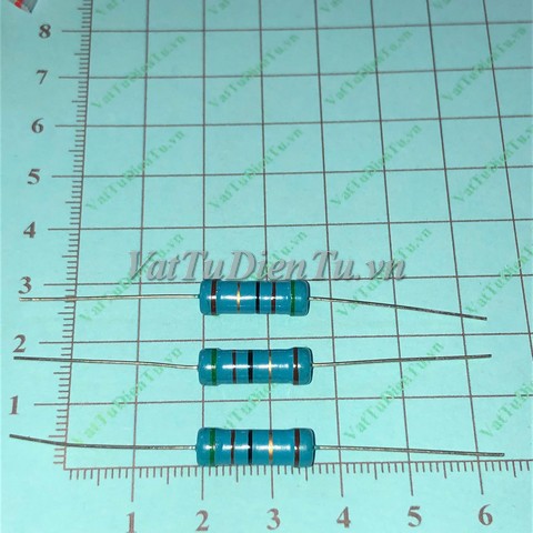 Điện trở 51R 3W 51R3W51R 1%; Mã: R51R3W
