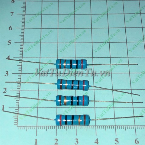 Điện trở 20R 3W sai số 1%; Mã: RES-20R3W