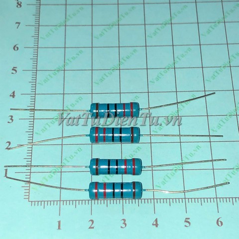 Điện trở 220R 3W sai số 1%; Mã: RES-220R3W