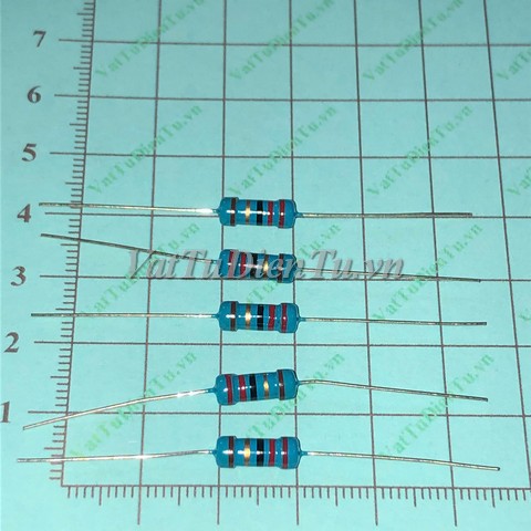 Điện trở 22R 1W sai số 1%; Mã: RES-22R1W