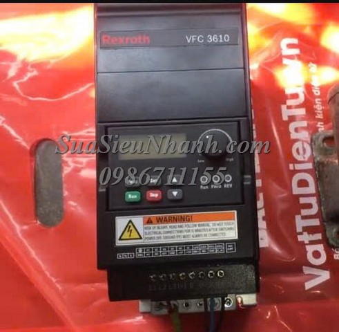 Sửa Biến tần Bosch Rexroth 1.5kW VFC3610 VFC3610-1K50-1P2-MNA-7P-NNNN-NNNN 7195 Lỗi hỏng biến trở Sửa chữa Biến tần Bosch Rexroth 1.5kW VFC3610 Model: VFC3610-1K50-1P2-MNA-7P-NNNN-NNNN Serial: 7195 Lỗi hỏng biến trở
