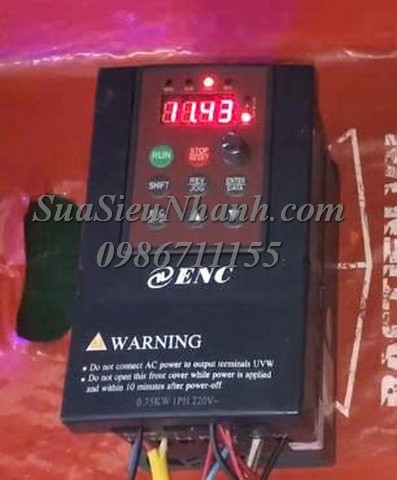 Sửa chữa Biến tần ENC 1.5kW EDS 800 AC drive EDS800-2S0007NWD 5003 Lỗi nhảy attomat, chập cháy bên trong Sửa chữa Biến tần ENC 1.5kW EDS 800 AC drive Model: EDS800-2S0007NWD Serial: 5003 Lỗi chập công suất và nguồn vào