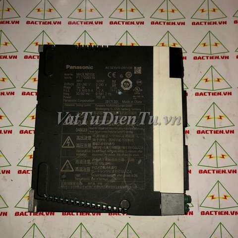 MADLN05SE 851N AC SERVO DRIVER 100W Panasonic;Mã: MADLN05SE 851N;Xuất xứ: Hàng tháo máy