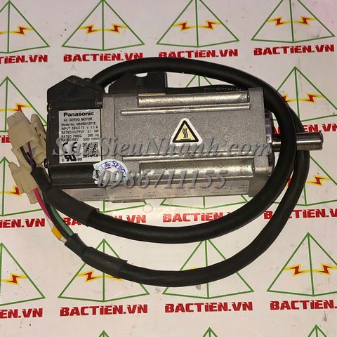 MSMD012P1S SERVO MOTOR 100W Panasonic 100W Minas A4; Mã: MSMD012P1S; Xuất xứ: Hàng tháo máy