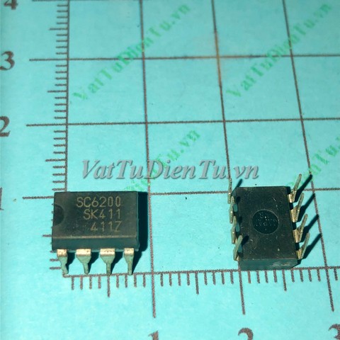 SC6200 SSC6200 DIP8 IC Driver; Mã: SC6200; Kiểu chân: cắm 8 chân DIP-8; Xuất xứ: Hàng mới; Thương hiệu: APC