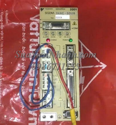 Sửa SERVO DRIVER YASKAWA 0.2kW SGDM-004AC-SD2B 0079 Khi tắt nguồn máy để 1 2 ngày thì bật nguồn lại nó bị lỗi phải đợi nửa ngày sau mới khởi động được Sửa chữa SERVO DRIVER YASKAWA 0.2kW Model: SGDM-004AC-SD2B Serial: 0079 Khi tắt nguồn máy để 1 2 ngày thì bật nguồn lại nó bị lỗi phải đợi nửa ngày sau mới khởi động được
