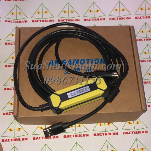 USB-SC09-FX V2.1 Cáp lập trình PLC Mitsubishi FX/1N/1S/2N/2S/3U/3G; Mã: USB-SC09-FX; Thương hiệu: AMSAMTION
