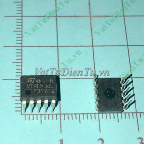 VIPER38L SDIP10 IC Nguồn; Mã: VIPER38L; Kiểu chân: cắm 10 chân SDIP-10; Xuất xứ: Hàng mới; Thương hiệu: ST