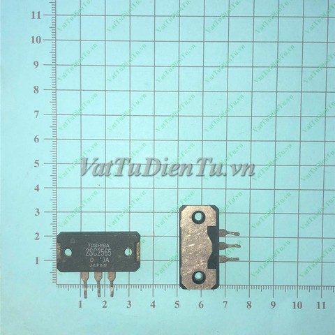 2SC2565 SIP3 NPN Transistor (TM); Mã: 2SC2565; Kiểu chân: 3 chân cắm SIP-3; Xuất xứ: Hàng tháo máy; Cặp: 2SC2565 2SA1095