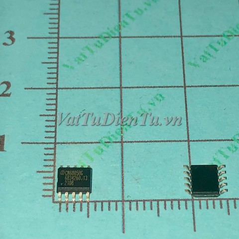 CM6805BG SOP10 IC nguồn, 10-PIN Green-Mode PFC/PWM Combo CONTROLLER for High Density AC Adapter; Mã: CM6805BG; Kiểu chân: dán 10 chân SOP-10; Xuất xứ: Hàng mới; Thương hiệu: Texas
