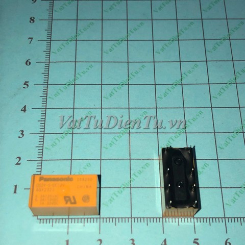 DS2Y-S-DC24V Relay 24VDC 8 chân 1A 250VAC Panasonic; Mã: DS2Y-S-DC24V; Kiểu chân: cắm đế hàn mạch; Keywords: Relay 24VDC 8 chân, relay 8 chân 24VDC, rơ le 24VDC 8 chân, rơ le 8 chân 24VDC