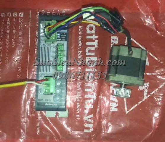 Sửa Bộ điều khiển động cơ bước Autonics MD5-HF14 ND23 Lỗi trục Y Sửa chữa Bộ điều khiển động cơ bước Autonics Model: MD5-HF14 Serial: ND23 Lỗi trục Y