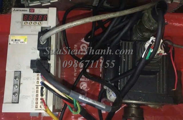 Sửa AC SERVO DRIVER MITSUBISHI 750W MR-E-70A-KH003 5003 Lỗi nguồn yếu Sửa chữa AC SERVO DRIVER MITSUBISHI 750W Model: MR-E-70A-KH003 Serial: 5003 Lỗi nguồn yếu