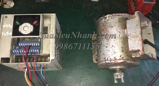 Sửa Biến tần LS 3.7kW SV037iG5A-2 0632 Lỗi không chạy Sửa chữa Biến tần LS 3.7kW Model: SV037iG5A-2 Serial: 0632 Lỗi không chạy