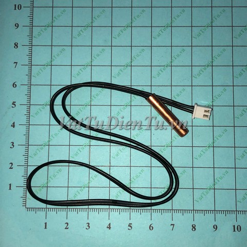 Dây cảm biến nhiệt độ điều hòa 10K (đầu đồng); Mã: TC10K-C; Dùng cho: Vật tư điều hòa