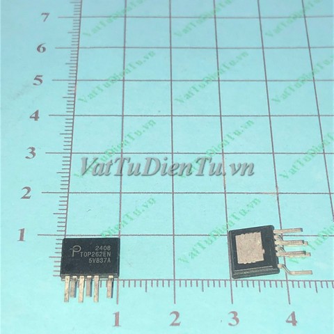 TOP262EN TOP262 SIP7 IC Nguồn 177W; Mã: TOP262EN; Kiểu chân: 7 chân cắm eSIP-7C; Xuất xứ: Hàng mới; Thương hiệu: Power
