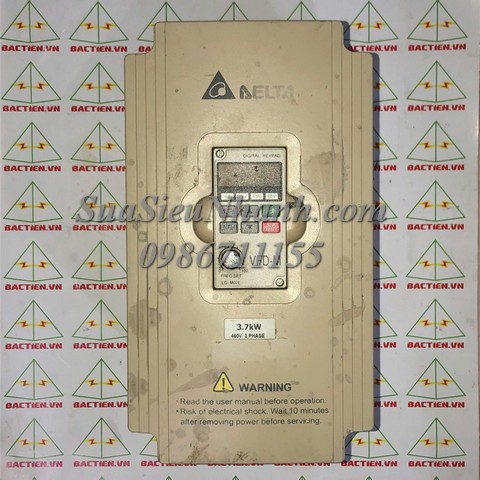 VFD037M43A Biến tần 3.7kW DELTA 3.7kW (HTM) Mã: VFD037M43A-TM Xuất xứ: Hàng tháo máy