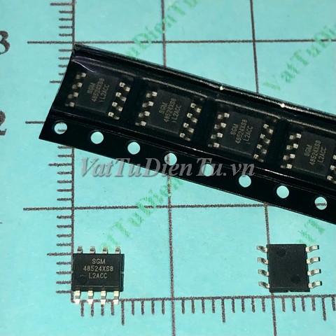 SGM48524XS8 48524XS8 SOP8 IC Khuếch đại thuật toán; Mã: 48524XS8; Kiểu chân: dán SOP-8; Xuất xứ: Hàng mới