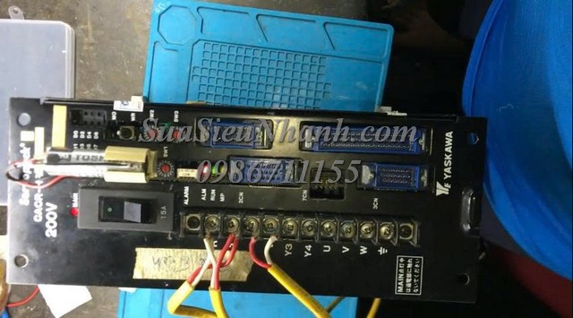 Sửa Servopack YASKAWA CACR-HR05BAB12Y8 1835 Lỗi đèn ALM đỏ Sửa chữa Servopack YASKAWA Model: CACR-HR05BAB12Y8 Serial: 1835 Lỗi đèn ALM đỏ