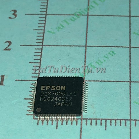 D1370001A1 QFP64 IC Điều khiển (HTM); Mã: D1370001A1; Kiểu chân: dán QFP-64; Xuất xứ: Hàng tháo máy
