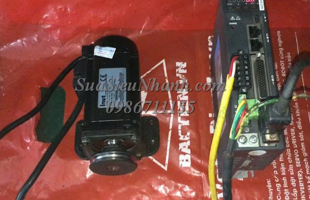 Sửa SERVO DRIVER INVT 400W DA180-S2R8SG0 0076 Lỗi Er02-6 Sửa chữa SERVO DRIVER INVT 400W Model: DA180-S2R8SG0 Serial: 0076 Lỗi Er02-6