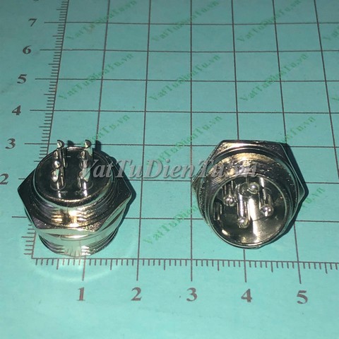 GX16-4P Giắc tròn sắt 4 chân 16mm (Plug + socket), Jack 4 chân, giắc 4 chân, đầu nối 4 chân, Jack GX16-4P; Mã: GX16-4P; Phân nhóm: 4 Pin Conector; giắc tròn sắt 4 chân..., đầu cắm tròn 4 chân