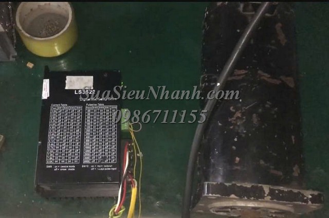 Sửa Bộ điều khiển động cơ bước LS3522 LS3522 0178 Lỗi nguồn Sửa chữa Bộ điều khiển động cơ bước LS3522 Model: LS3522 Serial: 0178 Lỗi nguồn