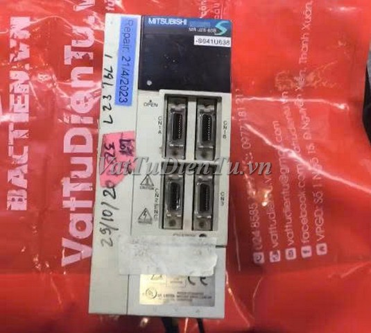 Sửa AC SERVO DRIVER 600W MITSUBISHI MR-J2S-60B-S041U638 F739 Lỗi chập công suất Sửa chữa AC SERVO DRIVER 600W MITSUBISHI Model: MR-J2S-60B-S041U638 Serial: F739 Lỗi chập công suất