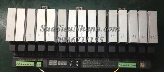 Sửa Bộ điều khiển nhiệt độ AOYI ZK7-15-1KW 1ZXX Lỗi nguồn Sửa chữa Bộ điều khiển nhiệt độ AOYI Model: ZK7-15-1KW Serial: 1ZXX Lỗi nguồn