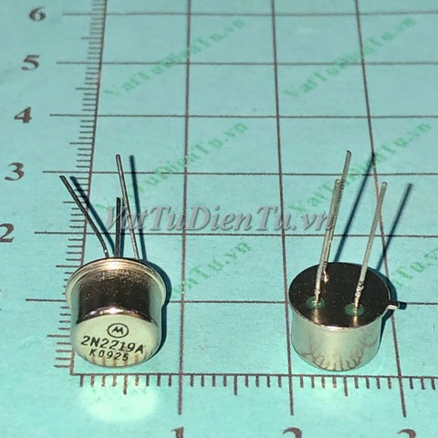 2N2219A TO39 NPN Transistor 8A 40V; Mã: 2N2219A; Kiểu chân: cắm 3 chân TO-39; Xuất xứ: Hàng mới; Thương hiệu: ST