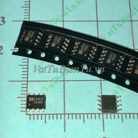 P3482A EUP3482ADIR1 3482A SOP8 IC Nguồn 2A 30V 340KHz Synchronous Step-Down Converter; Mã: 3482A; Kiểu chân: dán 8 chân SOP-8; Xuất xứ: Hàng mới; Thương hiệu: Eutech