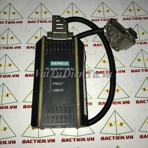 Cáp lập trình PLC Siemens PC ADAPTER USB A2 cáp MPI SIEMENS SIMATIC S7 (HTM); Mã: 6GK1571-0BA00-0A-TMA0; Xuất xứ: Hàngtháo máy 