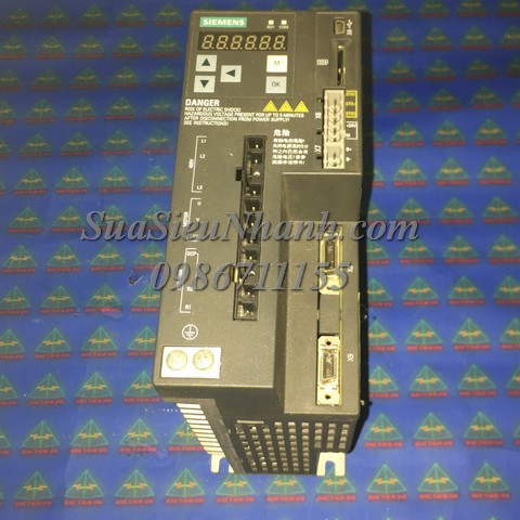 6SL3210-5FE10-8UF0 AC SERVO DRIVER 0.75kW SIEMENS SINAMICS V90 (HTM); Mã: 6SL3210-5FE10-8UF0; Xuất xứ: Hàng tháo máy 